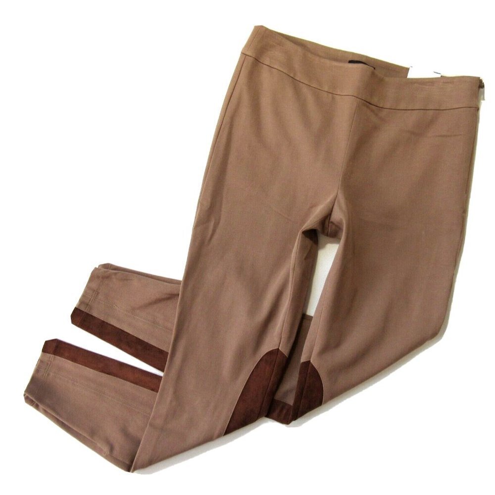 NWT White House Black Market Jodhpur Legging in Sandalwood Stretch Pants 4